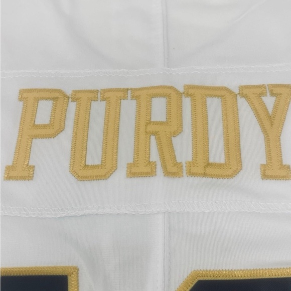 NWT BROCK PURDY MEDUIM NFL PLAYERS WHITE & GOLD SPECIAL EDITION 49ERS 75t… - Picture 11 of 13